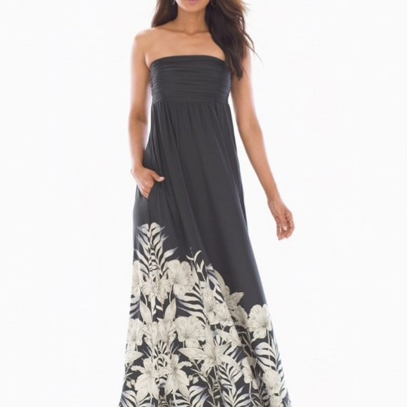 Soma Dresses & Skirts - SOMA Bliss Bandeau Maxi dress